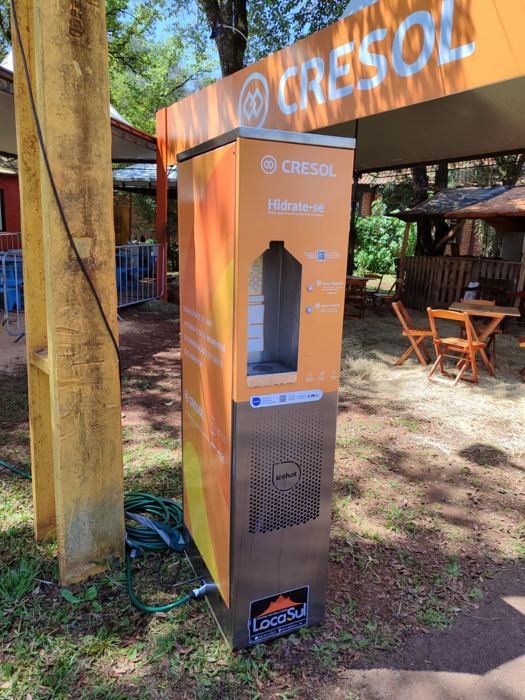 Bebedouro Icehot em evento
